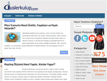 Tablet Screenshot of duslerkulup.com